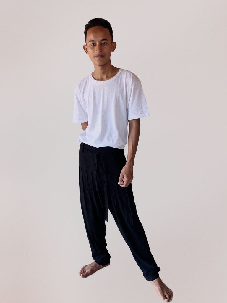 Pleat-Front Trousers